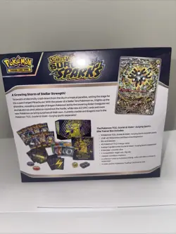 Pokemon TCG Scarlet And Violet Surging Sparks Elite Trainer Box ETB New Sealed - Image 2