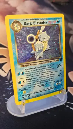 Dark Blastoise 3/82 Holo Rare Team Rocket Vintage Card WOTC Pokemon TCG - Image 5
