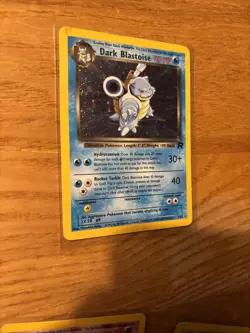 Pokemon TCG Dark Blastoise Holo Rare Card 3/82 Unlimited Edition - Image 2