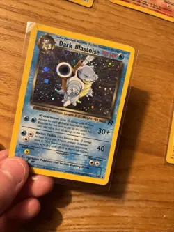 Pokemon TCG Dark Blastoise Holo Rare Card 3/82 Unlimited Edition - Image 3