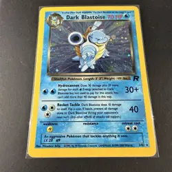 Dark Blastoise 3/82 2000 Team Rocket Holo Rare Pokemon Card TCG NM/MINT - Image 1