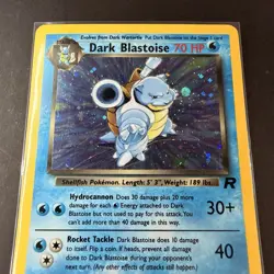 Dark Blastoise 3/82 2000 Team Rocket Holo Rare Pokemon Card TCG NM/MINT - Image 4