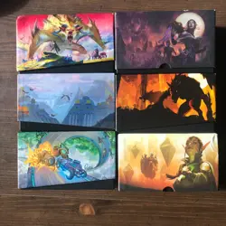 -75 DECK BOX CARD LOT **EMPTY** Magic the Gathering Fat Pack Precon Vintage MTG - Image 5