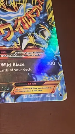 Pokemon TCG Mega M Charizard EX Flashfire Holo Ultra Rare Card 69/106 XY - Image 3