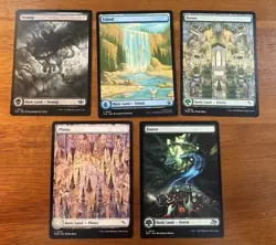 Basic Land Lot! 33 MTG Cards! Foils, Full Arts, Retros! - Image 3