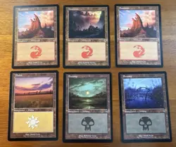 Basic Land Lot! 33 MTG Cards! Foils, Full Arts, Retros! - Image 5