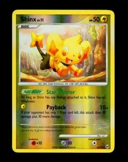 2009 Pokemon SHINX Arceus Shiny REVERSE HOLO Foil Shining SECRET RARE Card #SH12 - Image 2