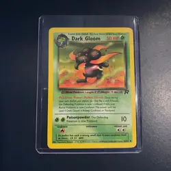 Pokemon Card - Team Rocket Dark Gloom 36/82 WOTC - NM - - - Uncommon - Image 1