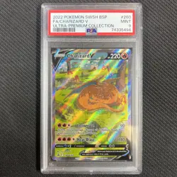 Charizard V SWSH260 PSA 9 SWSH: Sword & Shield Promo Cards English Pokemon TCG - Image 1