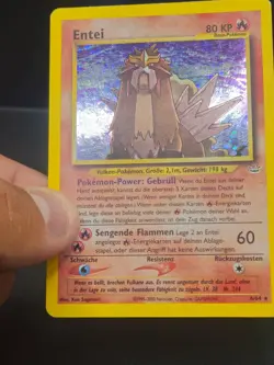 Pokemon Entei Neo Revelation TCG 6/64 Holo Unlimited Rare Card - Image 3