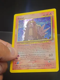 Pokemon Entei Neo Revelation TCG 6/64 Holo Unlimited Rare Card - Image 4
