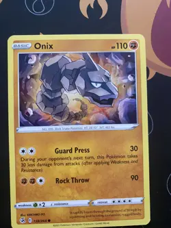 Pokemon Card 138/264 ONIX - FUSION STRIKE - COMMON - NM - Image 1