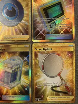 Pokemon Gold Secret Rare Card Lot of 9 NM Cards Max Potion Artazon - Image 5