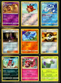 Pokemon SUN & MOON Set Series Collection Cards Huge Lot REVERSE HOLO Foil RARE + - Image 2