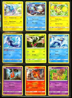 Pokemon SUN & MOON Set Series Collection Cards Huge Lot REVERSE HOLO Foil RARE + - Image 3