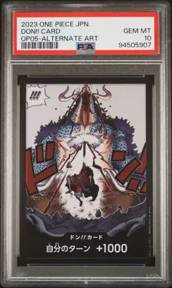 One Piece CCG Don!! Card Japanese PSA 10 - Image 1