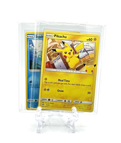 2 CARD LOT FROM 2021 McDonald's Pokemon TCG Promo #25 PIKACHU #17 SQUIRTLE - Image 1