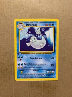 1st Edition SPANISH Dewgong 25/102 Base Set - Uncommon Pokemon Card - NM/Mint - Image 1