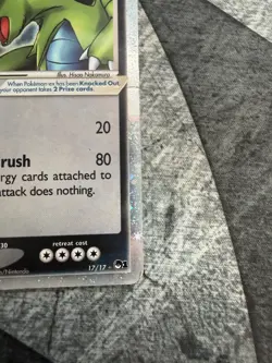 Pokemon TCG Tyranitar EX Holo Ultra Rare Card 17/17 Pop Series 1 - LP - Image 3