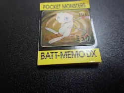 Pokemon 90's Tomy Batt Memo Battle Game Note Card 3D Mewtwo Mew #6190 - Image 2