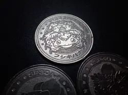 Pokemon Card Meiji Promo Battle Coin Silver x3 Venusaur Evolutions #6224 PLAY - Image 2