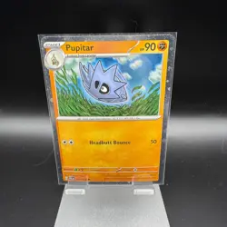 Pokemon | Pupitar | PAL 111/193 Promo Cosmos Holo TCG Card BSP - Image 1