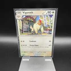 Pokemon | Vigoroth | PAL 161/193 Promo Cosmos Holo TCG Card BSP - Image 1