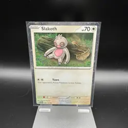 Pokemon | Slakoth | PAL 160/193 Promo Cosmos Holo TCG Card BSP - Image 1