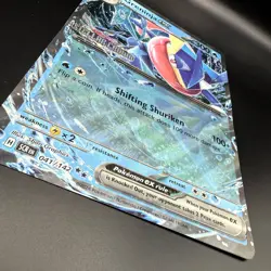 Pokemon OVERSIZE JUMBO CARD | Greninja ex | Stellar Crown Stamped Promo 041 - Image 2
