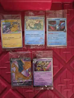Sealed Pokemon Promo Card Lot - Image 1