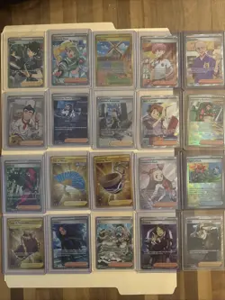 Trainer Supporter Pokemon ENG Card Lot -Near Mint Cynthia's Ambition Bill's - Image 1