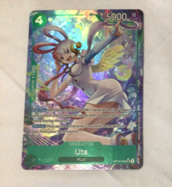 Uta (Alt Art) OP13-023 SR Carrying on His Will - ONE PIECE Card Game ENGLISH - Image 1