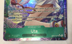 Uta (Alt Art) OP13-023 SR Carrying on His Will - ONE PIECE Card Game ENGLISH - Image 4