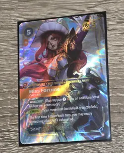 Riftbound TCG - Miss Fortune Captain Alt + Lee Sin Ascetic Alt - 2 Cards - Image 2