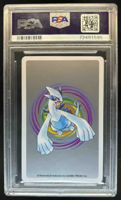 2000 Pokemon Silver Playing Cards Meowth 3 Of Hearts #052 PSA 10 GEM MINT - Image 2