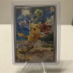 Pikachu Sv: Scarlet & Violet Paldea Promo Card 027/072 Sealed Mint Condition - Image 1