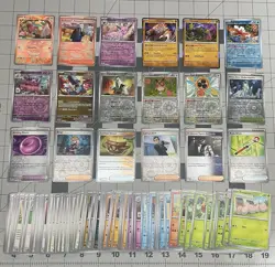 Pokemon TCG Scarlet & Violet - Prismatic Evolutions 100+ Bulk Card Lot - Image 1