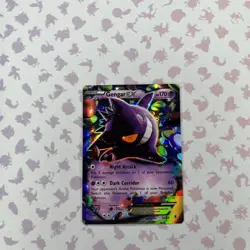 Pokemon TCG Gengar EX 34/119 Phantom Forces Ultra Rare Card - Image 1