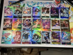 One Piece TCG Card Lot Of 21 Cards As Pictured - Image 1