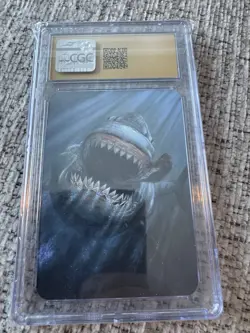 Sorcery Contested Realm Alpha Giant Shark Foil Cgc Pristine 10 Exceptional - Image 2