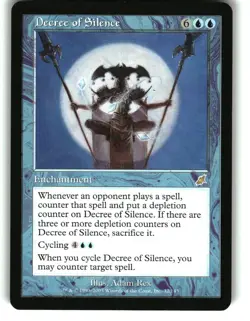 Magic the Gathering - Scourge Decree of Silence 2003 32 Rare - Image 1