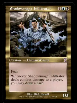 Shadowmage Infiltrator LP Light Play Timeshifted MTG [10371] - Image 1