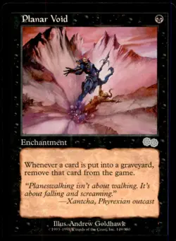 Planar Void LP Light Play Urza's Saga MTG [12257] - Image 1