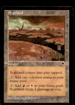Scabland Tempest Light Play MTG Magic the Gathering - Image 1