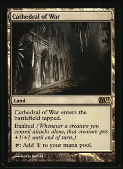 Magic: The Gathering - Magic 2013 Cathedral of War 2013 221 Rare - Image 1