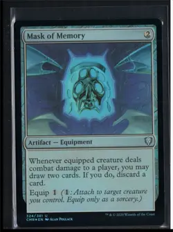 2020 Commander Legends Mask of Memory FOIL Uncommon #324 - Image 1