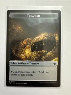 MTG Food / Treasure Double-Sided Token 22 / 23 - Foundations Token NM EN - Image 4