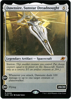 Dawnsire, Sunstar Dreadnought - 0238 - Edge of Eternities - MTG - NM/M Ships Now - Image 1