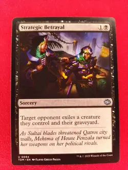 Magic The Gathering, Strategic Betrayal, ENG, NM - Image 1