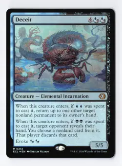 deceit foil #0212 mythic - Magic: The Gathering ECL near mint - Image 1